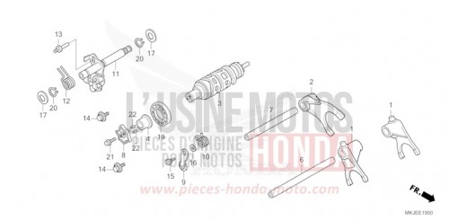 GEARSHIFT DRUM CB1000RAP de 2023